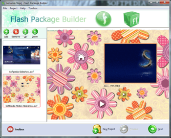 A-PDF Flash Package Builder screenshot