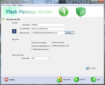 A-PDF Flash Package Builder screenshot 2