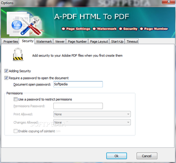 A-PDF HTML to PDF screenshot 5