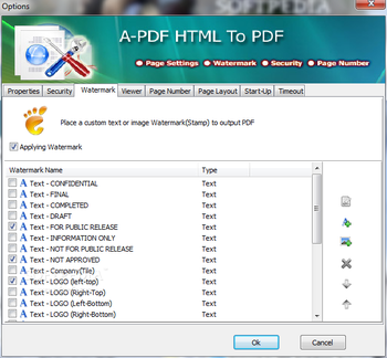 A-PDF HTML to PDF screenshot 6