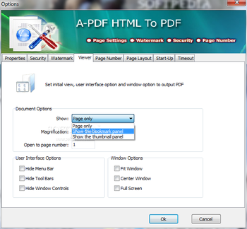 A-PDF HTML to PDF screenshot 7
