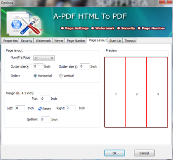 A-PDF HTML to PDF screenshot 9