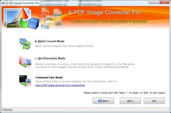 A-PDF Image Converter Pro screenshot