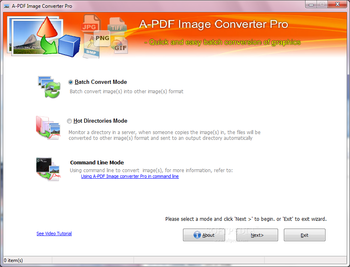 A-PDF Image Converter Pro screenshot