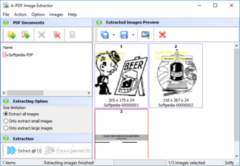 A-PDF Image Extractor screenshot