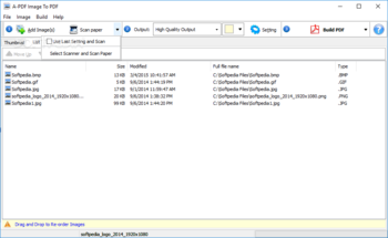 A-PDF Image to PDF screenshot 2