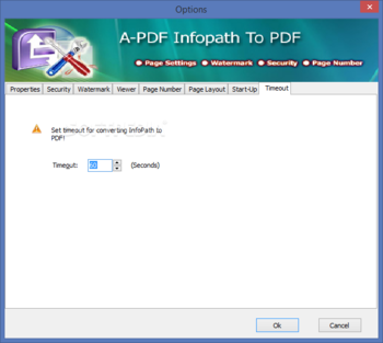 A-PDF InfoPath to PDF screenshot 10