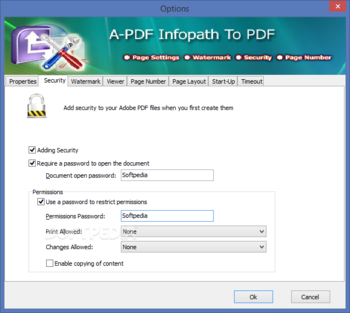 A-PDF InfoPath to PDF screenshot 4