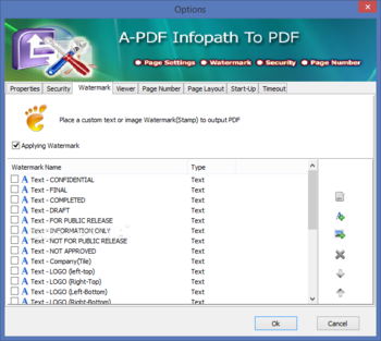 A-PDF InfoPath to PDF screenshot 5