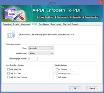 A-PDF InfoPath to PDF screenshot 6