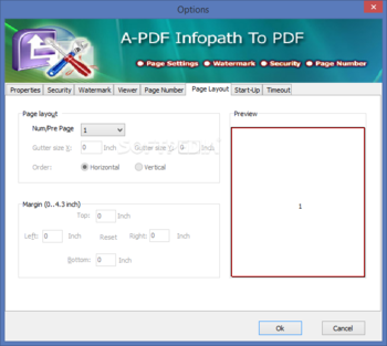 A-PDF InfoPath to PDF screenshot 8