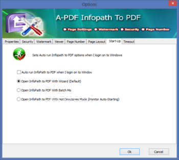 A-PDF InfoPath to PDF screenshot 9