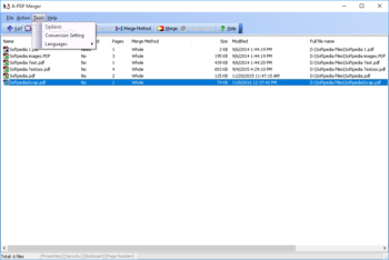 A-PDF Merger screenshot 4