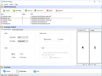 A-PDF N-up Page screenshot