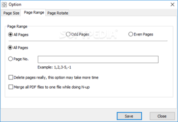 A-PDF N-up Page screenshot 7
