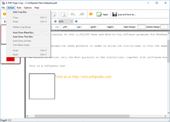 A-PDF Page Crop screenshot 3