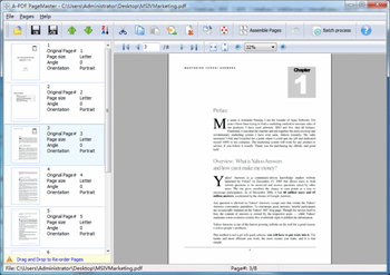 A-PDF Page Master screenshot 3