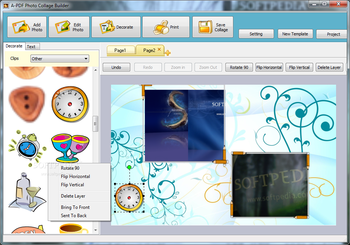 A-PDF Photo Collage Builder screenshot 4