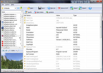 A-PDF Photo Exif Editor screenshot