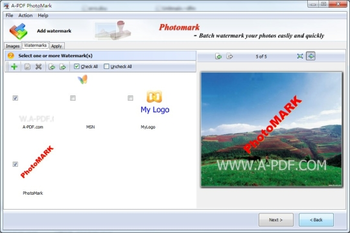 A-PDF Photomark screenshot