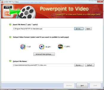 A-PDF PPT To Video screenshot