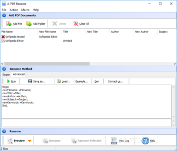 A-PDF Rename screenshot 6