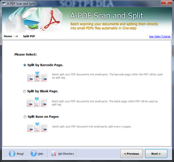 A-PDF Scan and Split screenshot 2