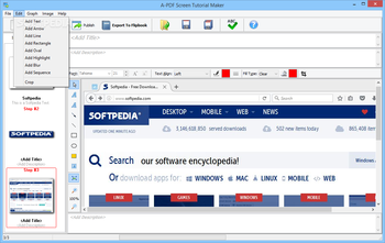 A-PDF Screen Tutorial Maker screenshot 3