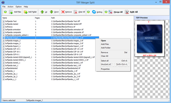 A-PDF TIFF Merge and Split screenshot