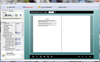 A-PDF to FlashBook screenshot