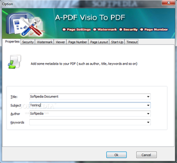 A-PDF Visio to PDF screenshot 4