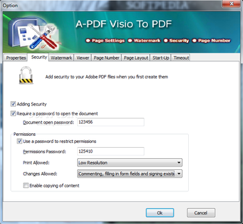A-PDF Visio to PDF screenshot 5