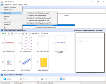 A-PDF Watermark screenshot 2