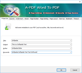 A-PDF Word to PDF screenshot 6