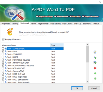 A-PDF Word to PDF screenshot 8