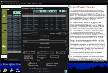 A Personal Finance Manager screenshot