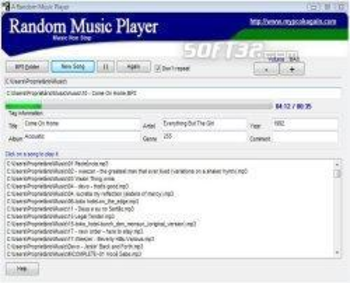 A Random Music Player screenshot 2