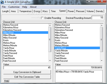 A Simple Unit Converter screenshot 7