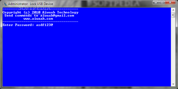 A Simple USB Lock screenshot