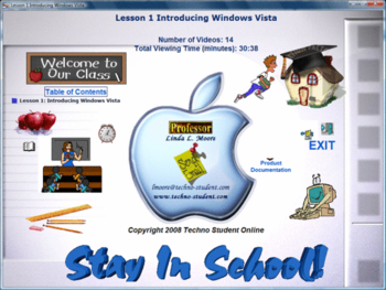 A-Vista Lesson 1 Introducing Windows Vista screenshot