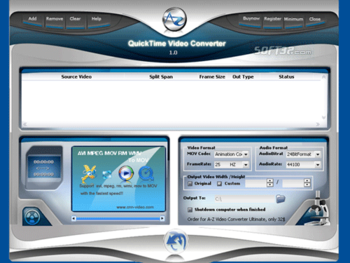 A-Z QuickTime Video Converter screenshot 3