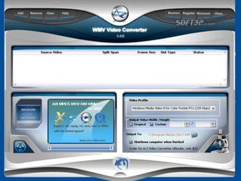 A-Z WMV Video Converter screenshot 2