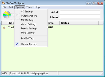 A1 Jummfa CDRipper screenshot 2