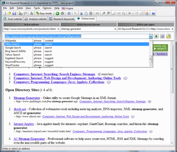 A1 Keyword Research screenshot 2