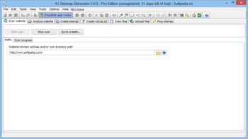 A1 Sitemap Generator screenshot