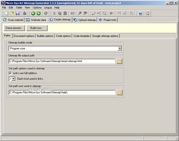 A1 Sitemap Generator screenshot 7