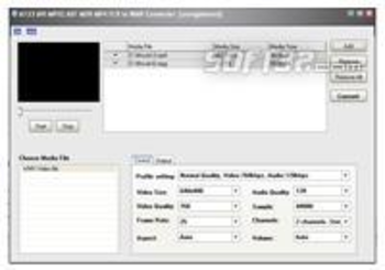 A123 AVI MPEG ASF MOV to WMV Converter screenshot 2