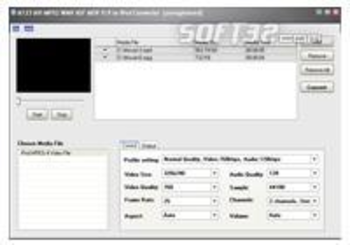 A123 AVI MPEG WMV ASF to iPod Converter screenshot 2