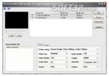 A123 AVI MPEG WMV ASF to Mp4 Converter screenshot 2