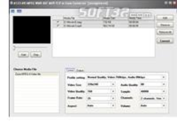 A123 AVI MPEG WMV ASF to Zune Converter screenshot 2